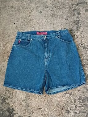 Vintage 90s No Excuses Femme Fatale Jean Shorts